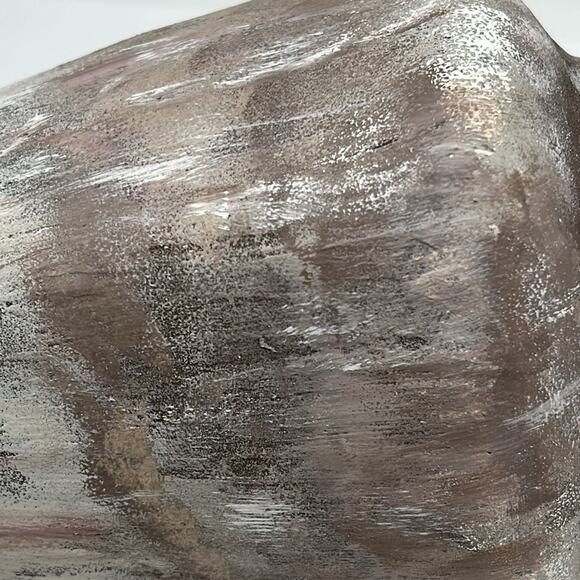 Hand Painted Faux Stone Vase - Picture 5 of 12